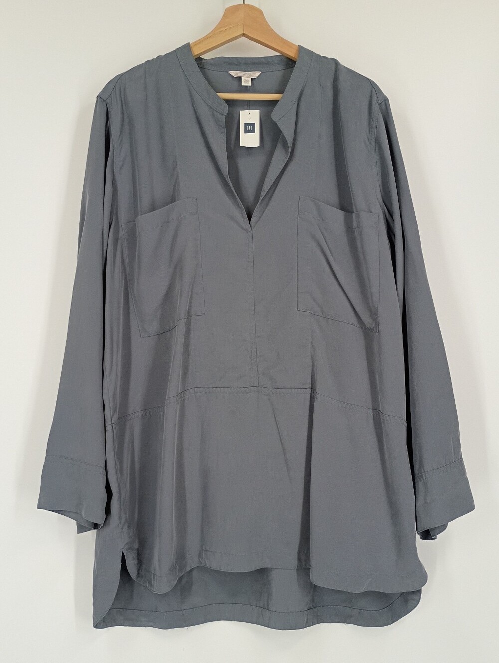 Gap Lyocell Tunic Shirt Tee
